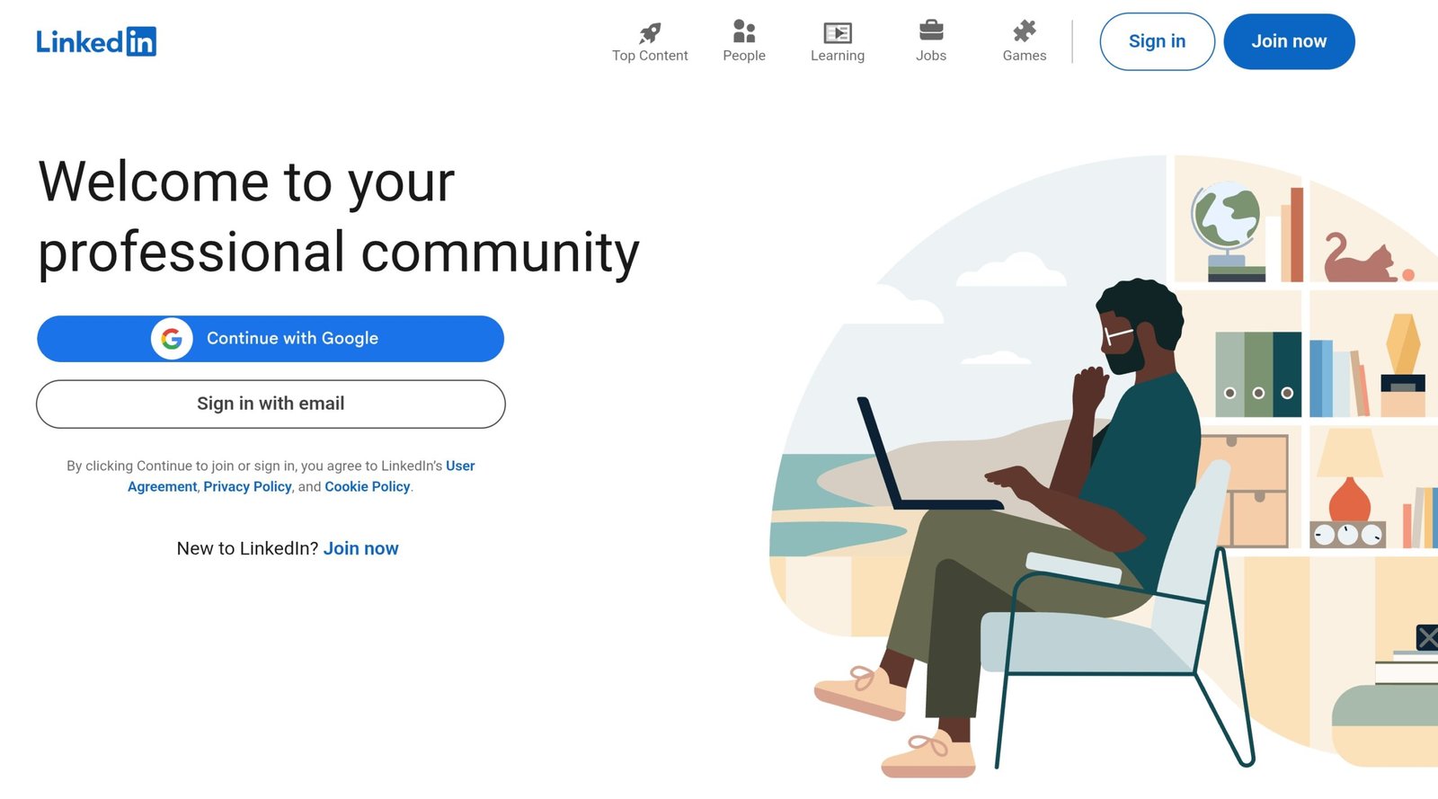 Is LinkedIn Premium worth it - LinkedIn homepage