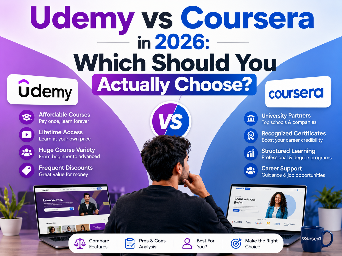 Udemy vs Coursera in 2026
